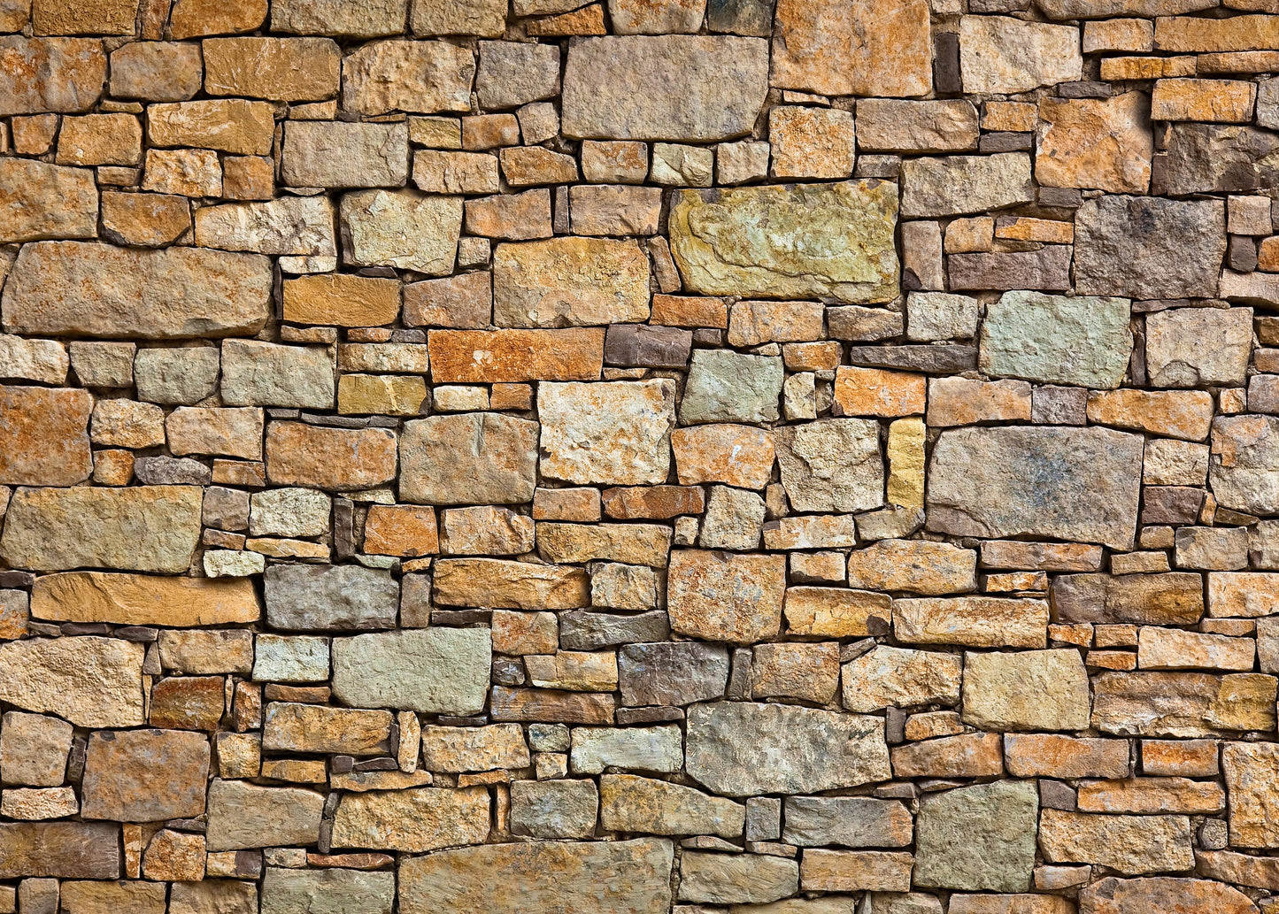 Photo Wall Mural-STONE WALL-(015)-NON WOVEN-Wallpaper-Brick Rock Mound Deco XXL