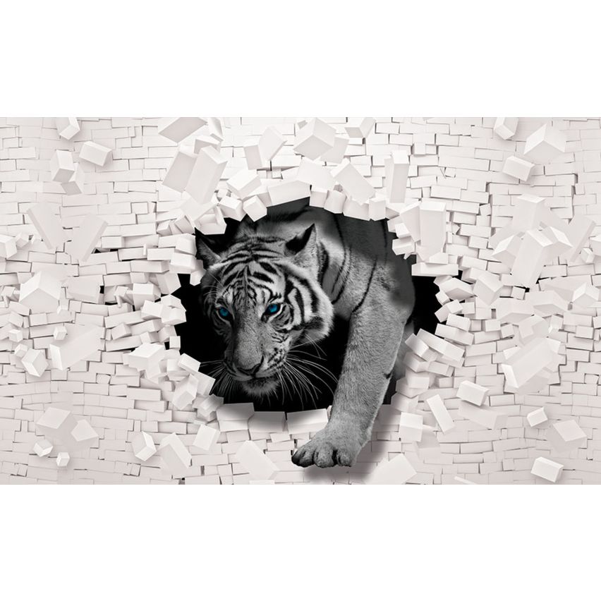 Fototapete JUGEND-(C10400)-Vlies-Tapete-Graffiti Spiele Tiere Gaming Trend Auto Fiction XXL