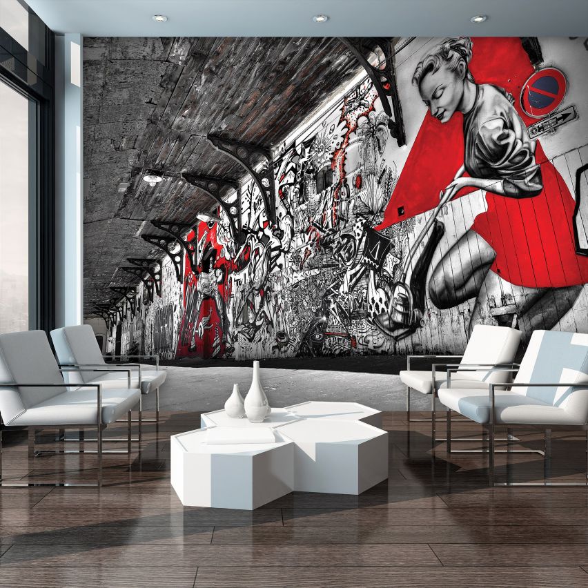 Fototapete JUGEND-(C10517)-Vlies-Tapete-Graffiti Spiele Tiere Gaming Trend Auto Fiction XXL
