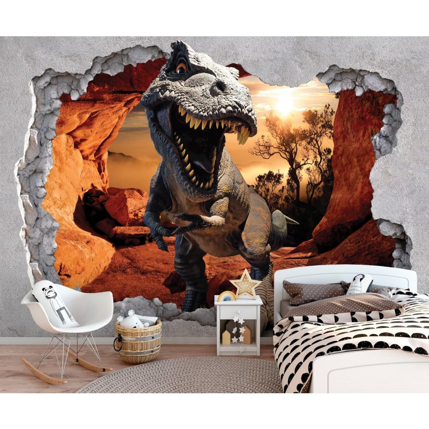 Fototapete JUGEND-(C11033)-Vlies-Tapete-Graffiti Spiele Tiere Gaming Trend Auto Fiction XXL
