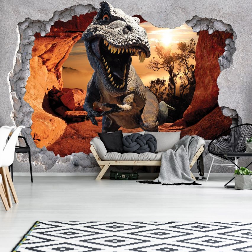 Fototapete JUGEND-(C11033)-Vlies-Tapete-Graffiti Spiele Tiere Gaming Trend Auto Fiction XXL