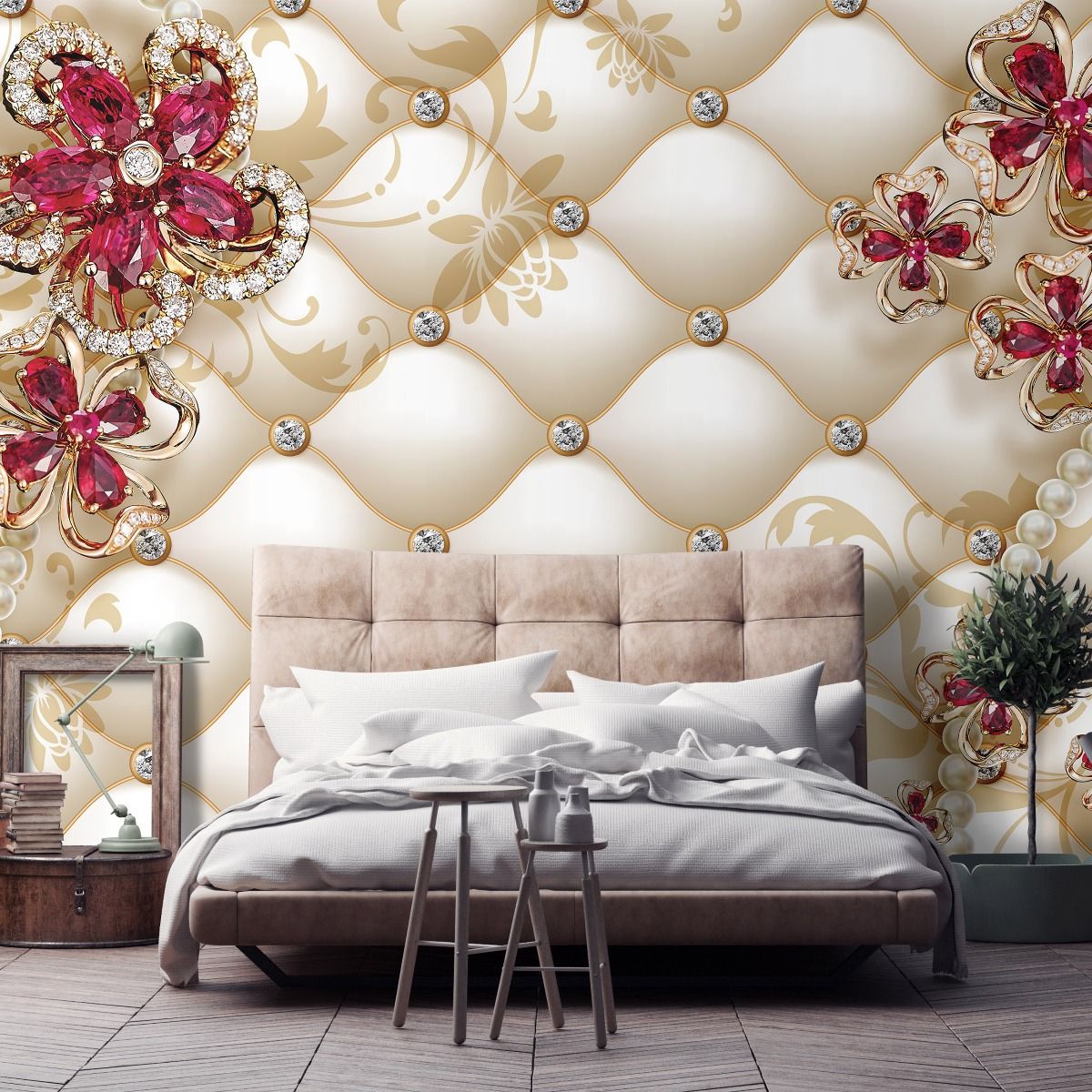 Photo Wall Mural-3D SILK PADDED-(C12060)-NON WOVEN-Wallpaper-Abstract XXL