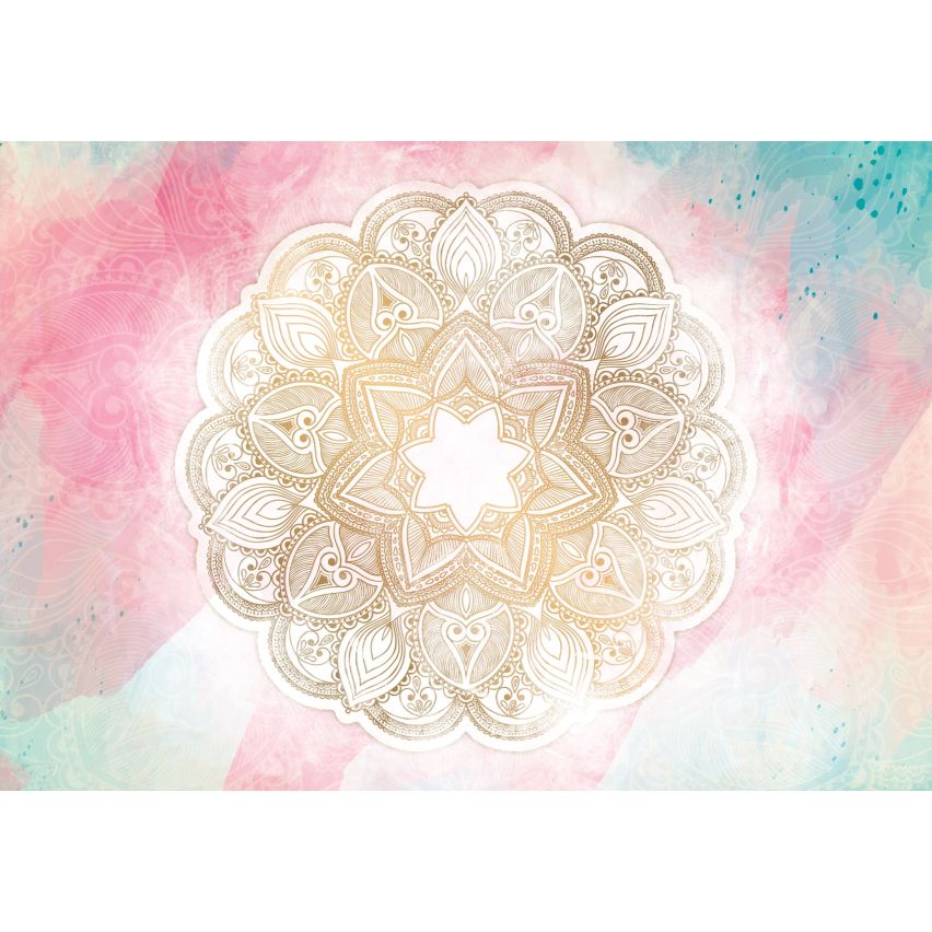 Fototapete-VLIES-MANDALA-(C13505)-Tapete-Nach-Mass-Muster Lehren Heilen Meditation Sanskrit Gottheit Abstrakt XXL (Copy) (Copy) (Copy)