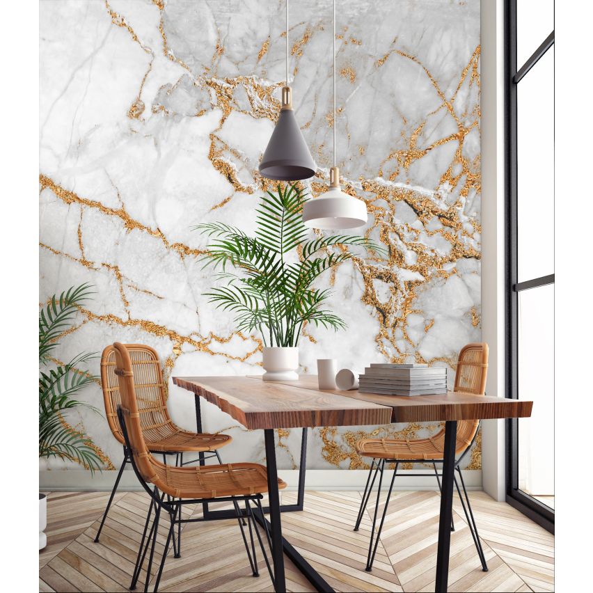 Fototapete ABSTRAKT STRUKTURE-(C13668) - Vlies Tapete-Marmor Granit Stein Carbonatgesteine XXL
