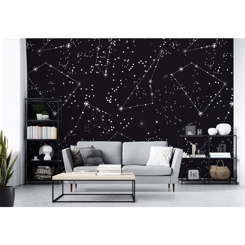 Fototapete GALAXIS-(C13873)-Vlies-Tapete-Sterne Planet Universum Weltall XXL