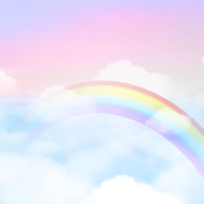 Fototapete-VLIES-REGENBOGEN-(C14416)-Tapete-Nach-Mass-Himmel Farben Wand Kinder-Spielzimmer XXL