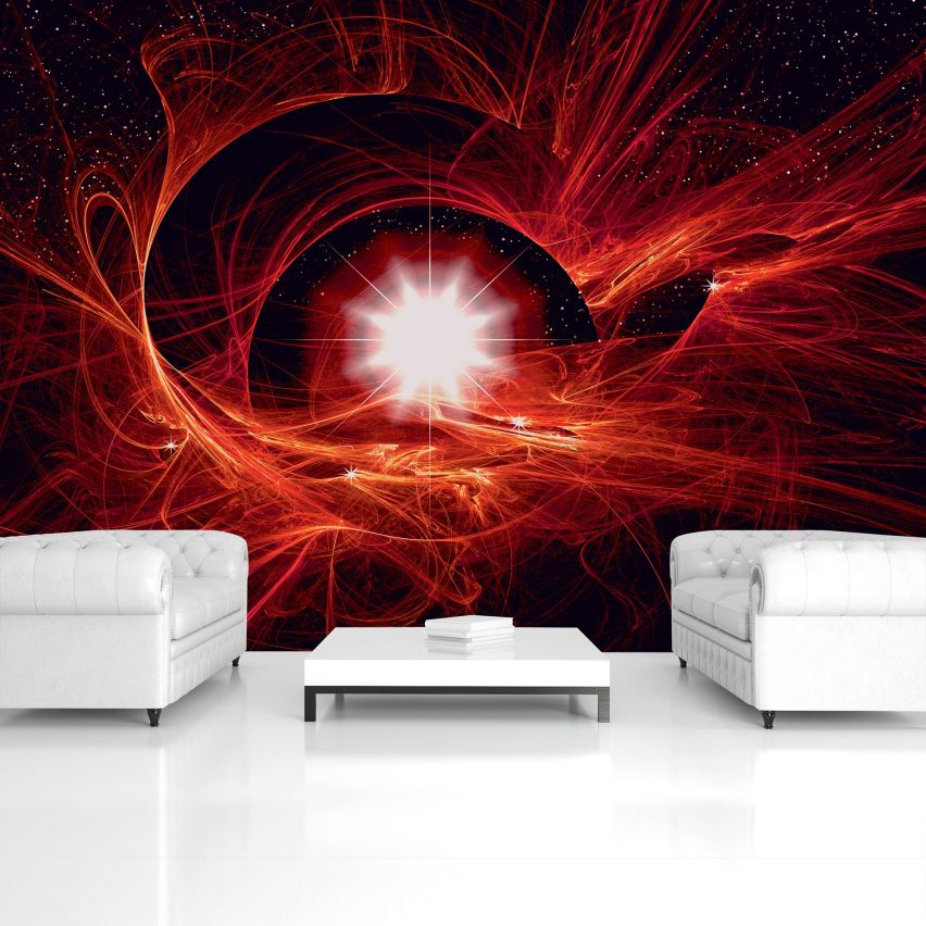 Fototapete GALAXIS-(C179)-Vlies-Tapete-Sterne Planet Universum Weltall XXL