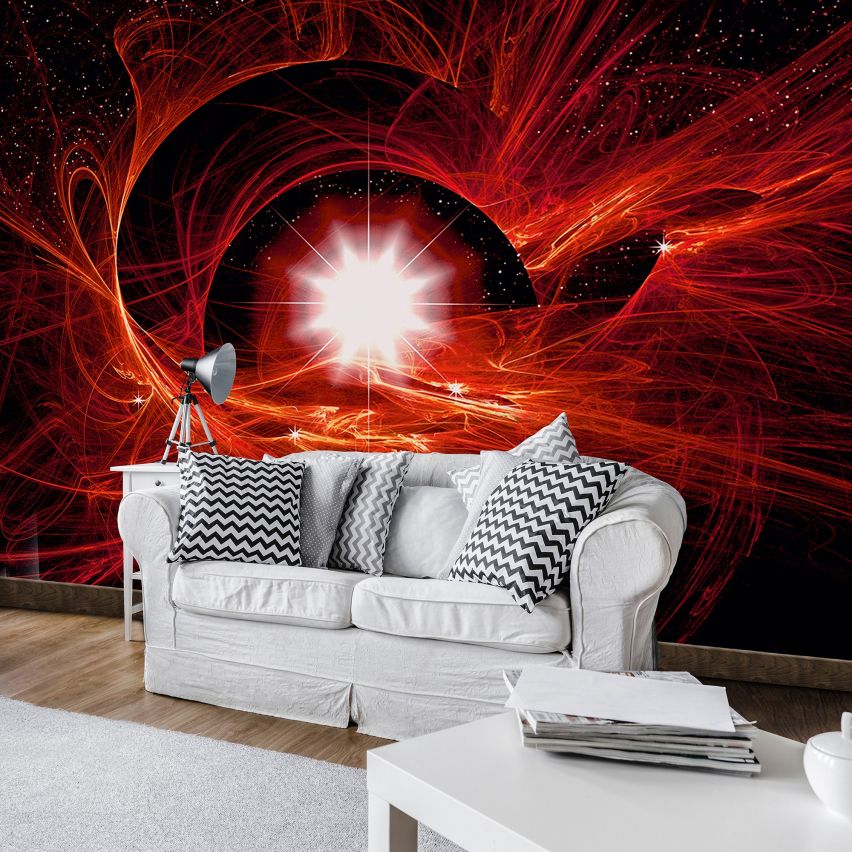 Fototapete GALAXIS-(C179)-Vlies-Tapete-Sterne Planet Universum Weltall XXL
