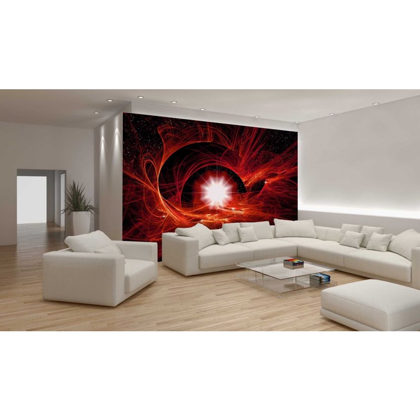 Fototapete GALAXIS-(C179)-Vlies-Tapete-Sterne Planet Universum Weltall XXL