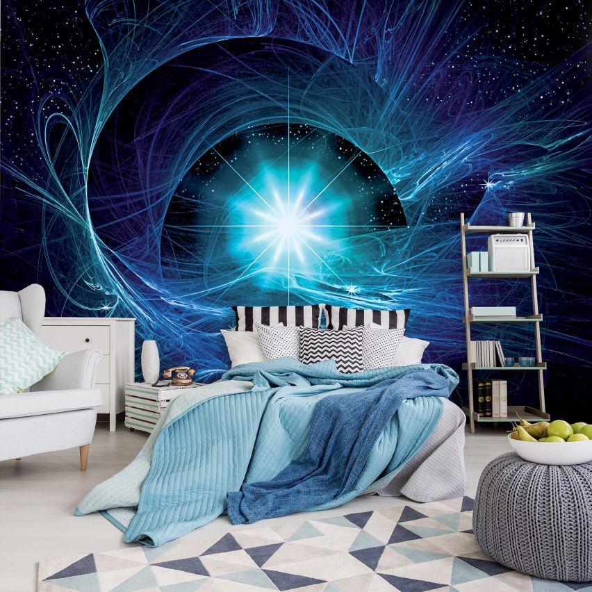 Fototapete GALAXIS-(C180)-Vlies-Tapete-Sterne Planet Universum Weltall XXL (Copy)