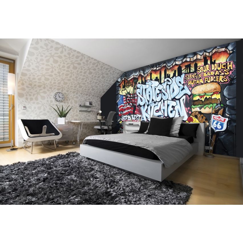 Fototapete JUGEND-(C2154)-Vlies-Tapete-Spiele Tiere Gaming Trend Auto Fiction XXL