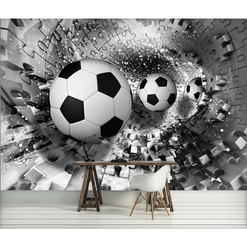 Fototapete FOOTBALL-(C3382) - Vliestapete-Sport Stadion Game Play XXL