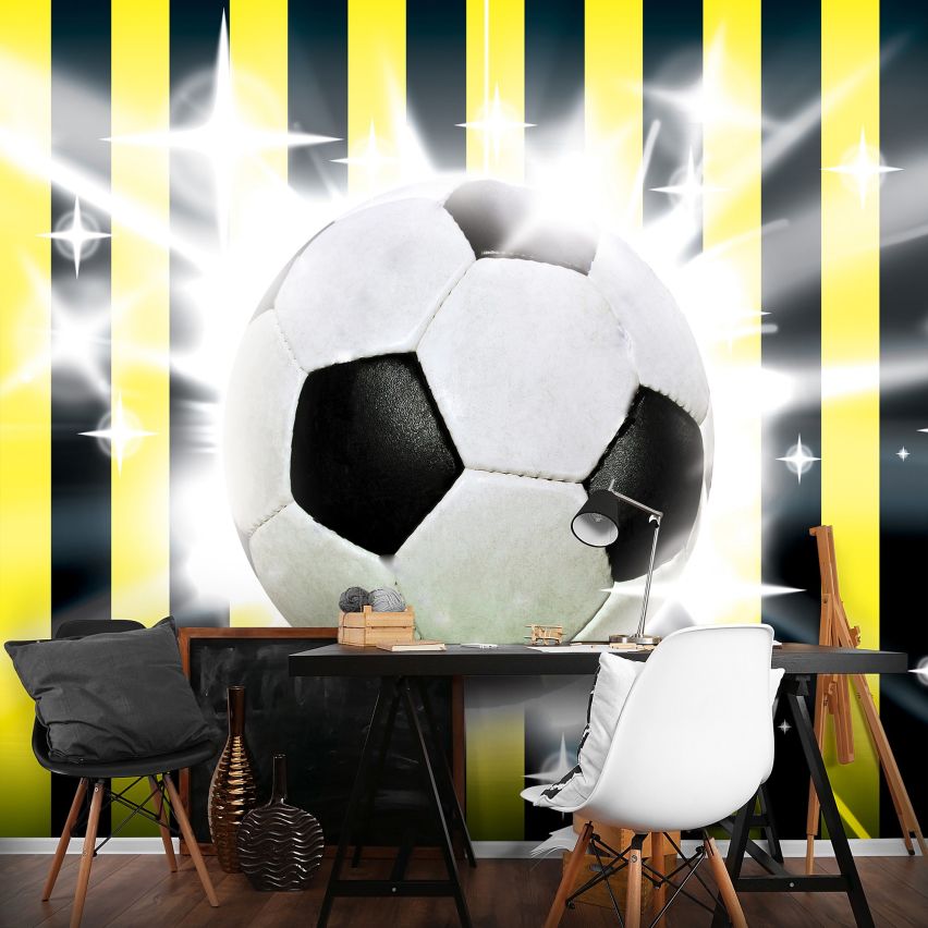 Fototapete FOOTBALL-(C474) - Vliestapete-Sport Stadion Game Play XXL