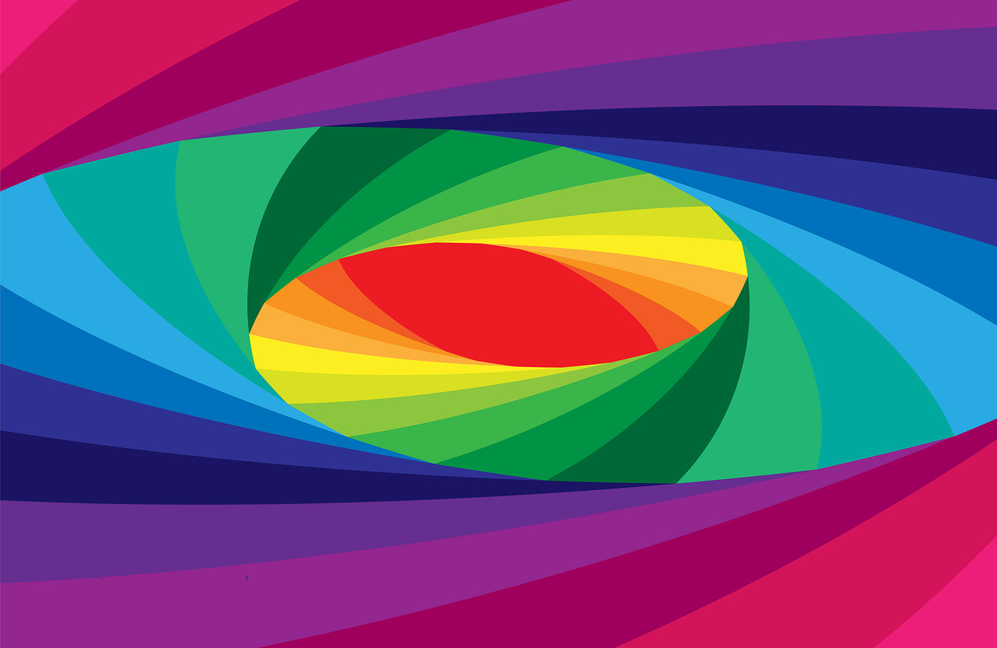 Fototapete VLIES-PSYCHEDELISCH-(5689S)-Abstrakt Tapete Kunst Geist Effekten XXL