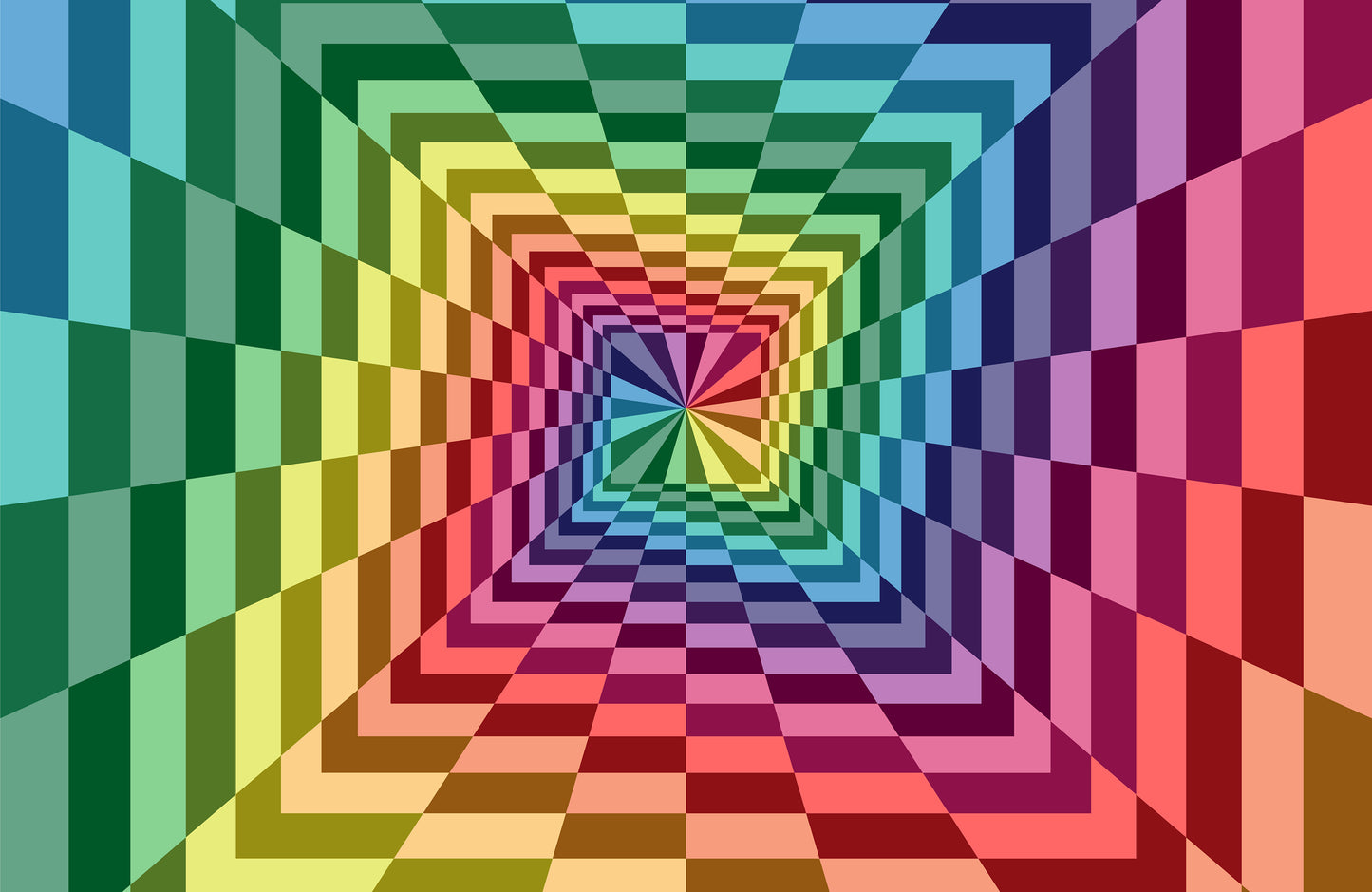 Fototapete VLIES-PSYCHEDELISCH-(5690S)-Abstrakt Tapete Kunst Geist Effekten XXL