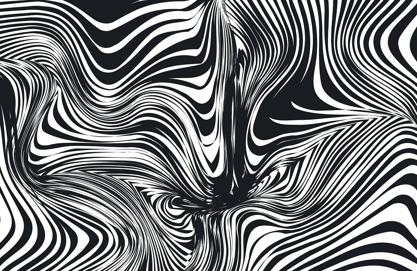 Fototapete VLIES-PSYCHEDELISCH-(5696S)-Abstrakt Tapete Kunst Geist Effekten XXL