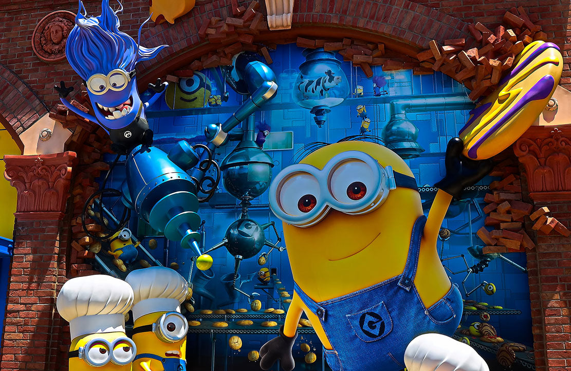 Fototapete VLIES-MINIONS-(5979S)-Despicable Tapete Animationsfilm XXL