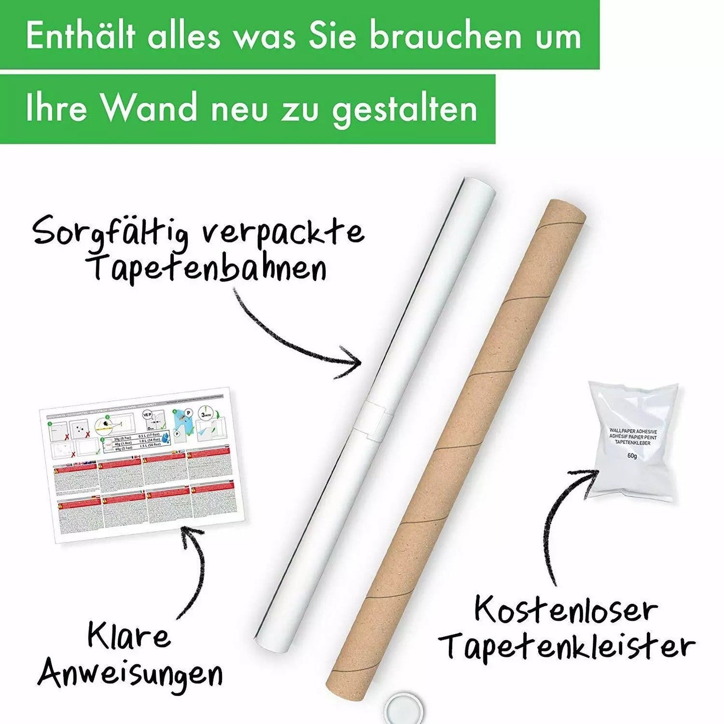 Fototapete -(C14437)-Vlies-Tapete-Tiere XXL