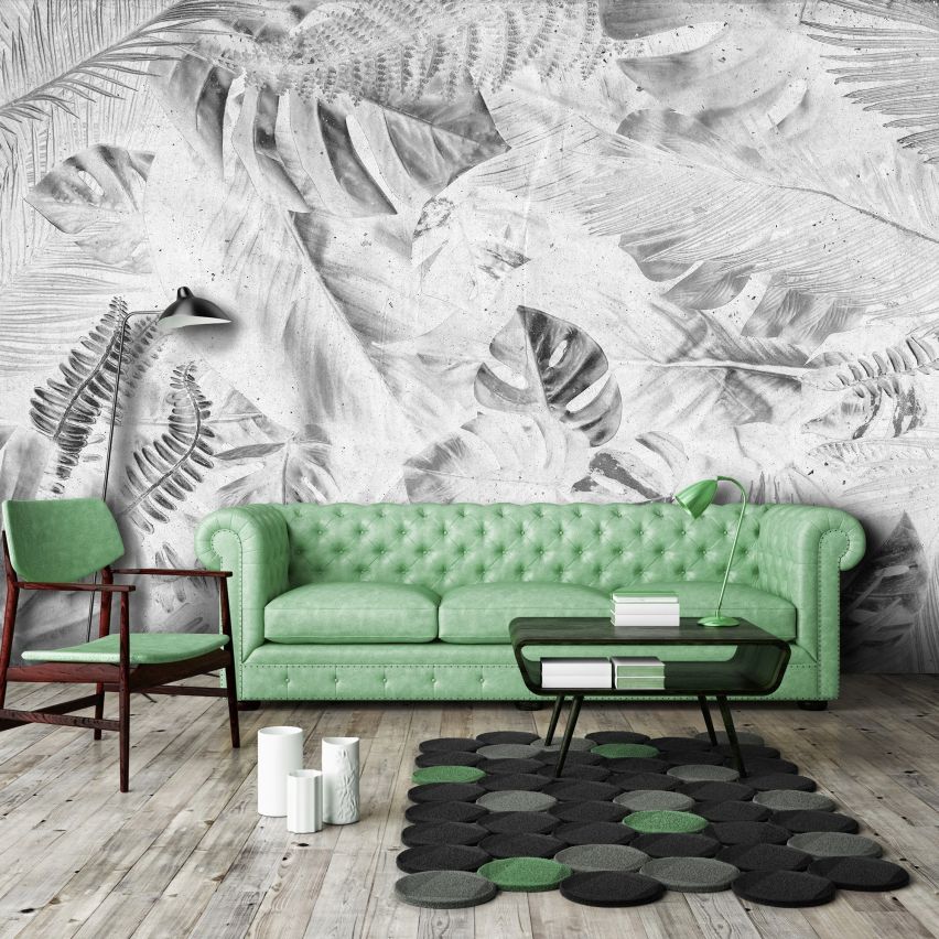 Fototapete TROPHISCH GARTEN-(C13701) - Vliestapete - Pflanzen Botanik Tropischer Blätter Bunt XXL