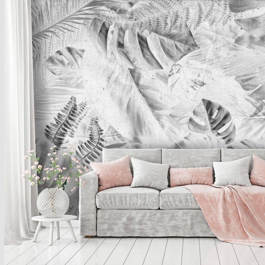 Fototapete TROPHISCH GARTEN-(C13701) - Vliestapete - Pflanzen Botanik Tropischer Blätter Bunt XXL