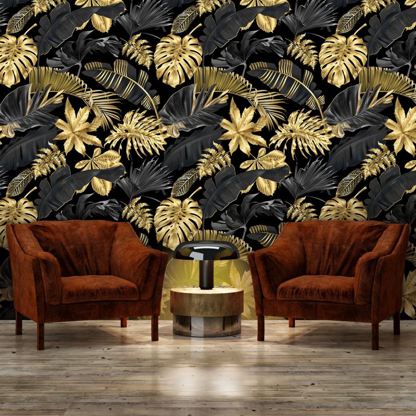 Fototapete TROPHISCH GARTEN-(C13954) - Vliestapete - Pflanzen Botanik Tropischer Blätter Bunt XXL