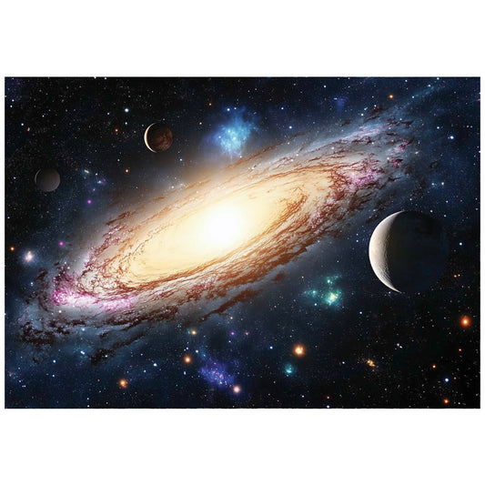 Fototapete GALAXIS-(C15453)-Vlies-Tapete-Sterne Planet Universum Weltall XXL