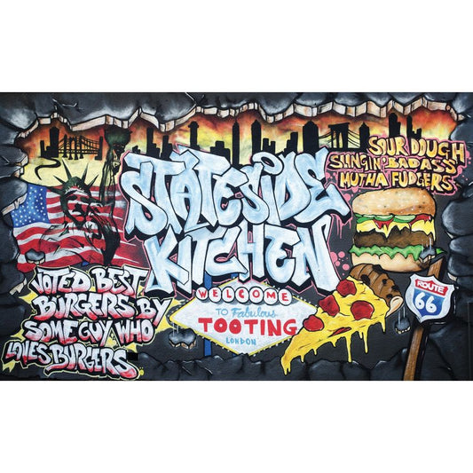 Fototapete-VLIES-GRAFFITI-(C2154)-Wand-Tapete-Nach-Maß-Straßenkunst Sprüh XXL
