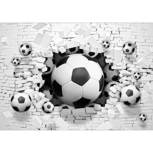 Fototapete JUGEND-(C3383)-Vlies-Tapete-Fußball Graffiti Spiele Tiere Gaming Trend Auto Fiction XXL