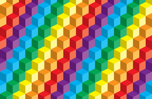 Fototapete VLIES-PSYCHEDELISCH-(5682S)-Abstrakt Tapete Kunst Effekten XXL