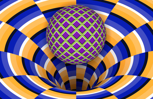 Fototapete VLIES-PSYCHEDELISCH-(5687S)-Abstrakt Tapete Kunst Geist Effekten XXL