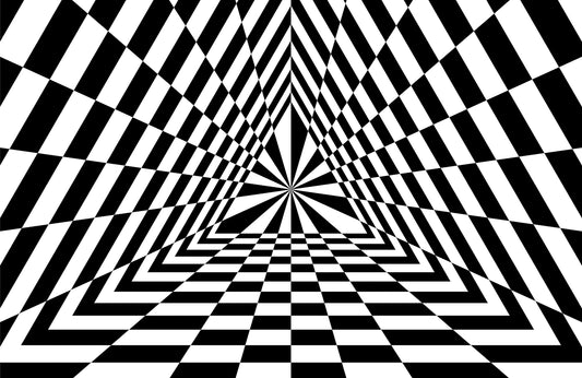 Fototapete VLIES-PSYCHEDELISCH-(5688S)-Abstrakt Tapete Kunst Geist Effekten XXL
