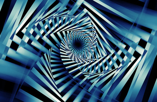 Fototapete VLIES-PSYCHEDELISCH-(5694S)-Abstrakt Tapete Kunst Geist Effekten XXL