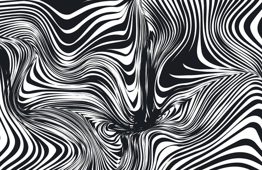 Fototapete VLIES-PSYCHEDELISCH-(5696S)-Abstrakt Tapete Kunst Geist Effekten XXL