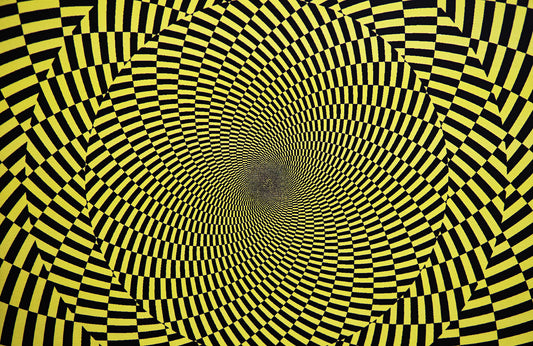 Fototapete VLIES-PSYCHEDELISCH-(5697S)-Abstrakt Tapete Kunst Geist Effekten XXL