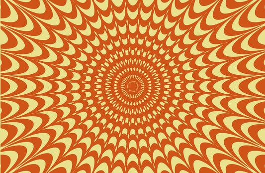Fototapete VLIES-PSYCHEDELISCH-(5715S)-Abstrakt Tapete Kunst Geist Effekten XXL