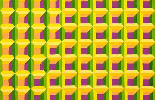 Fototapete VLIES-PSYCHEDELISCH-(5727S)-Abstrakt Tapete Kunst Geist Effekten XXL
