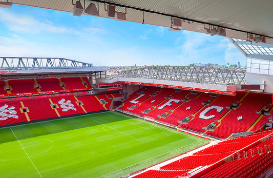 Fototapete LIVERPOOL STADIUM-(5959) - Vliestapete-Never Walk Alone Football L.F.C XXL
