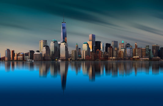 Photo Art Wall Mural-NEW YORK-(6528)NON WOVEN-Wallpaper-Skyline City Central XXL