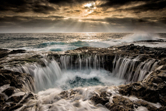 Photo Art Wall Mural-POWER-(6547)-NON WOVEN-Wallpaper-Realistic Waterfall In XXL