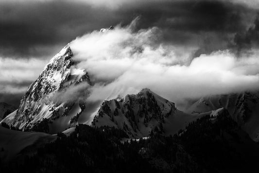 Photo Art Wall Mural-MOUNTAIN-(6554)-NON WOVEN-Wallpaper-Realistic Nature In XXL