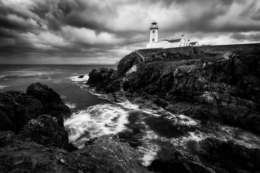 Photo Art Wall Mural-HEAVY LIGHTHOUSE-(6588)-NON WOVEN-Wallpaper-Coasts Side XXL