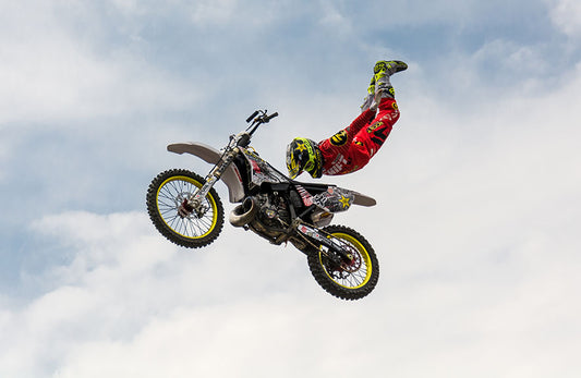 Fototapete-VLIES-MOTOCROSS SPRINGEN-(8216S)-Tapete-Nach-Maß-Motorrad Technik XXL