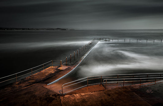 Fototapete-VLIES-WASSERFILTER-(8228)-Tapete-Nach Maß-Wasser Energie Teich XXL